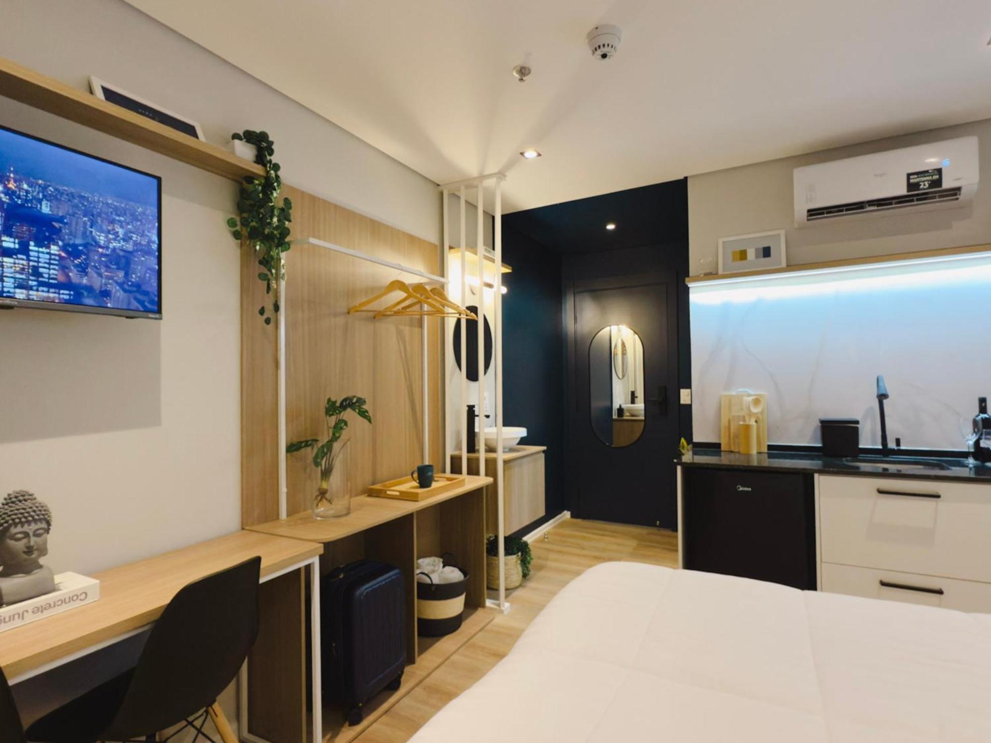 圣保罗Ape Bras - Shopping Plaza Polo Soft Opening公寓式酒店 外观 照片